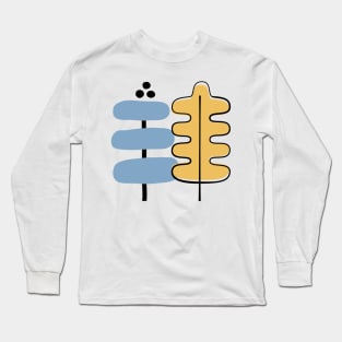 Geometric tree 2 Long Sleeve T-Shirt